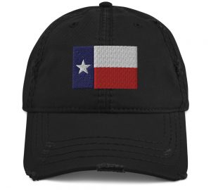 Texas Flag Distressed Hat